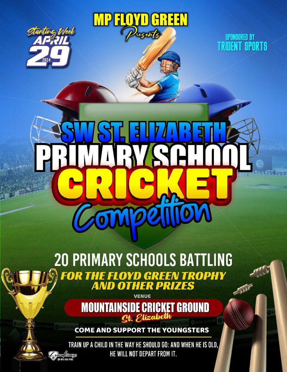 Building back cricket from the grass roots. Sponsors are welcome 😁