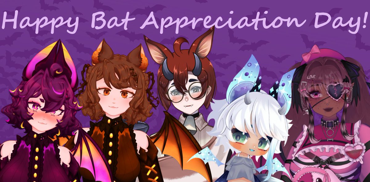 MoonlightLIVE_'s tweet photo. Happy Bat Appreciation Day from all of us bats at MoonlightLIVE!! 🦇

Make sure to show some extra love to all of your bat friends! 💖

#BatAppreciationDay https://t.co/VDemKVf20x