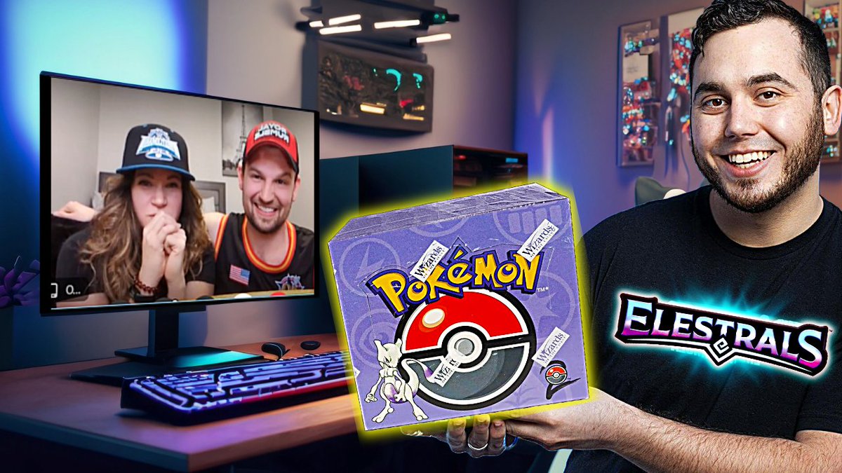 We still can't believe we were part of this incredible Pokemon Base Set 2 & @Elestrals Prototype Break! See what @aDrive_tK pulled us here! youtu.be/u8htawVZ_ZU