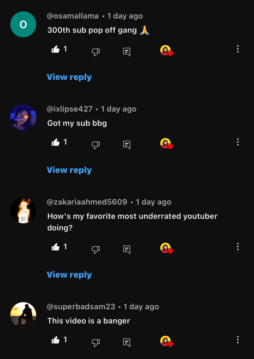 Comments Like These Keep Me Going, well these and My Mum ❤️