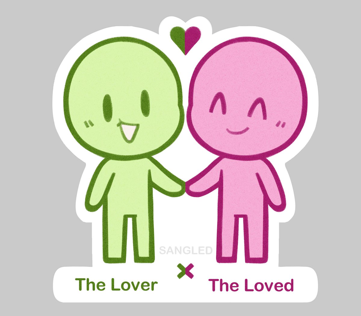 Sangled's tweet image. Last ones for today! Funnily enough, the first two have very similar characters, and the second two... do not.