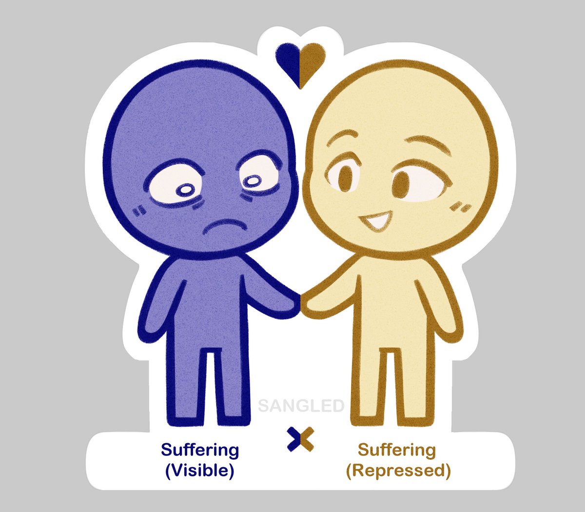 Sangled's tweet image. Last ones for today! Funnily enough, the first two have very similar characters, and the second two... do not.