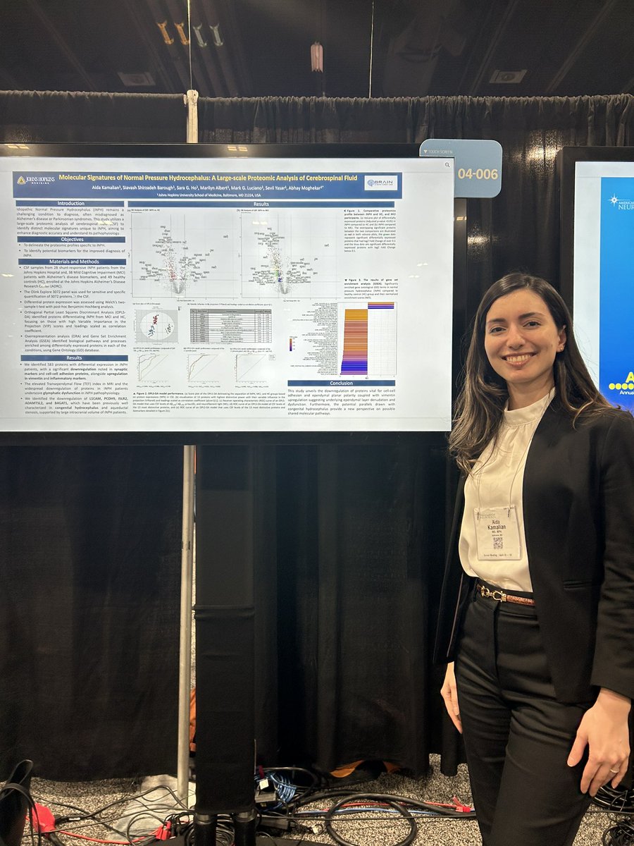 I had an amazing time discussing our research with all of you! 🧠
Thank you to the real heroes, our patients, and my mentors for their support and  their contribution to our research @HopkinsMedicine 

#AANAM #NeuroTwitter #AAN2024