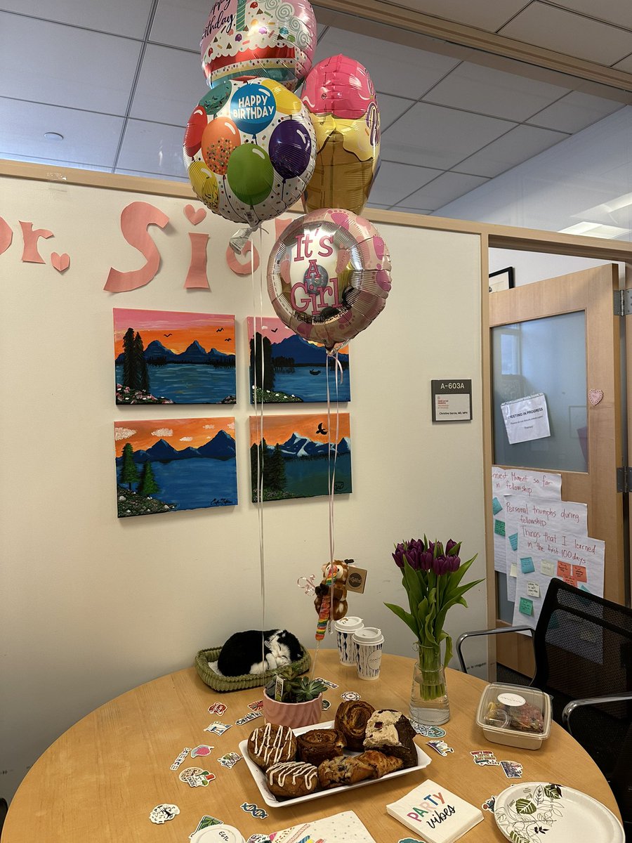 Happy birthday @christinemphmd !! You are the most dedicated member of the #siolaslab !! #itsagirl 🤣 #alldayfeast ps tell Brett we need more personalized shrinkydink keychains