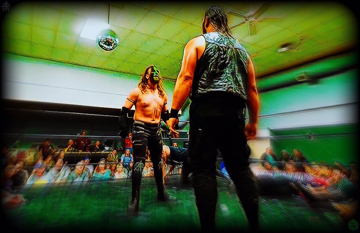 …“confront them with annihilation, and they will then survive; plunge them into a deadly situation, and they will then live”…

❕❎🪬🪬✳️❕

#ShadowAlpha #AntiSaint 
…
#ProWrestling #AEWDynamite #IndyWrestlers