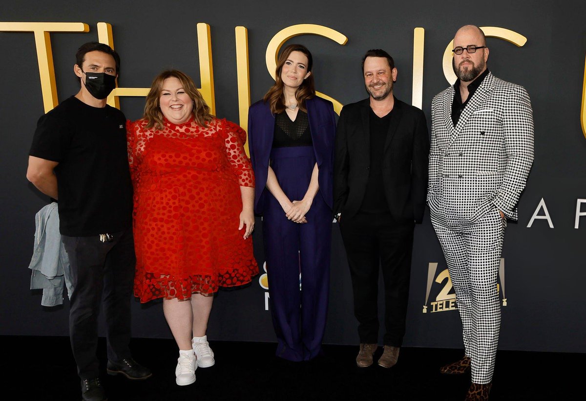 Missing these goobers already! All dressed up in my blue and black <a href="/givenchy/">Givenchy</a> suit ensemble at <a href="/TheMorgansNBC/">About the Morgans</a> series finale screening and panel at the Peacock Theater in L.A. yesterday afternoon. I can't believe that tomorrow night is the night! 💛