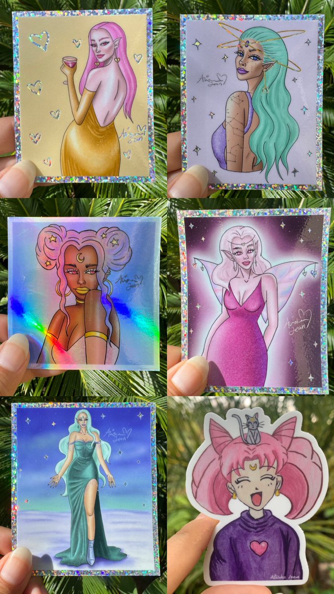 4 sales from this weeks sales goal of 6! Please check out my shop 🥰 alishajeanart.etsy.com