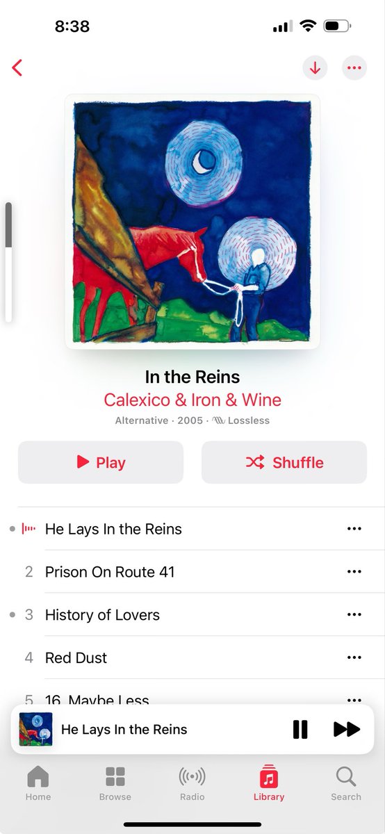 Dishwashing music @IronAndWine @casadecalexico