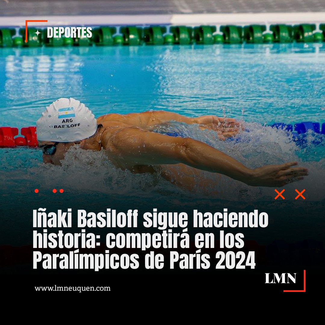 LMNeuquén (@lmneuquen) on Twitter photo #OrgulloNeuquino👏
🏊♂️ Una vez más, <a href="/basilonn_/">Иняки</a> es noticia con un logro que va más allá de una sola competencia. El nadador de #Neuquén fue convocado para los Juegos Paralímpicos de #París2024. Así lo informó el <a href="/paralympicarg/">Comite Paralímpico Argentino</a>.
📲Leé la nota completa👉 lmneuquen.com/deportes/inaki… #OrgulloNeuquino👏
🏊♂️ Una vez más, <a href="/basilonn_/">Иняки</a> es noticia con un logro que va más allá de una sola competencia. El nadador de #Neuquén fue convocado para los Juegos Paralímpicos de #París2024. Así lo informó el <a href="/paralympicarg/">Comite Paralímpico Argentino</a>.
📲Leé la nota completa👉 lmneuquen.com/deportes/inaki…