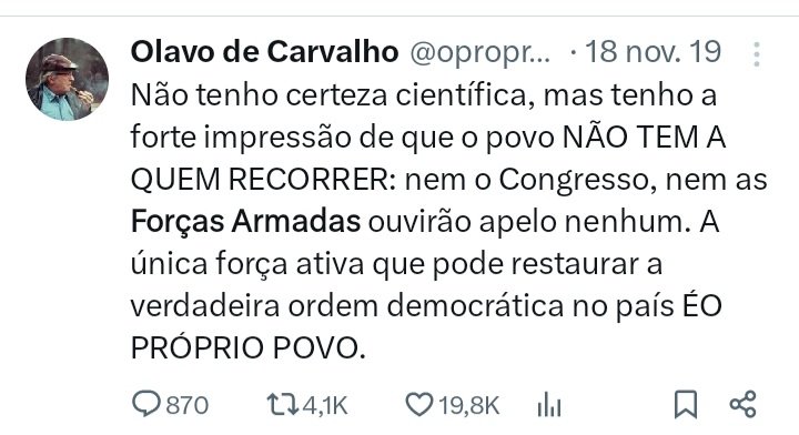 OCONSULTORMAIA's tweet photo. OLAVO DE CARVALHO É PHODA PRA KARALHO A BEÇA!
#PODERDOPOVO #PoderAoPovo https://t.co/qW4yHpIj16