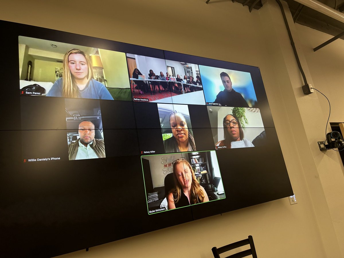 What #journalists told <a href="/UGAGrady/">UGA Grady College</a> students starting out: <a href="/scrippsnews/">Scripps News</a> Christian P. Bryant: Rejection is part of the job but so is perseverance! Award winning anchor Jeff Hullinger: Guard your reputation! <a href="/UGAGrady/">UGA Grady College</a> grads: Build the skills for the job you want!