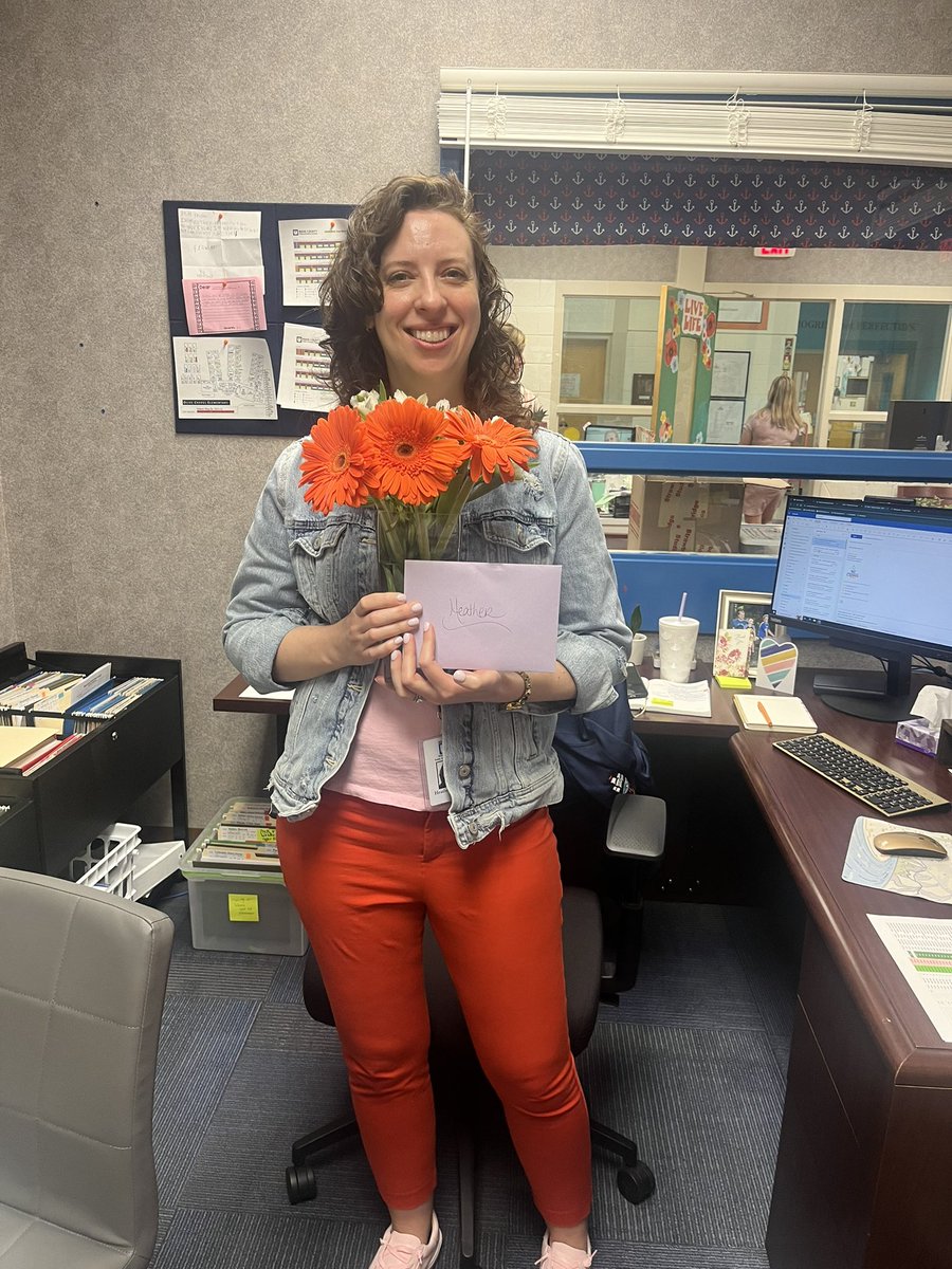 Big shoutout to our amazing data manager, Heather Cotter, on Data Manager Appreciation Day! Thank you for the incredible work you've done in creating spreadsheets and streamlining processes at OCE! It’s been a game-changer for our school. 📊 You're a rockstar! 🌟@OliveChapelElem