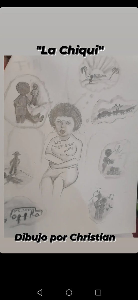 callmebendecida's tweet photo. Ando bien oronda porque los muchachos del CERESO lo están dando todo en el taller que imparto.
La semana pasada les llevé un cuento de @DahliaBat
"La sonrisa" de su libro #perrasdereserva y la estrategia para poder comentarlo fue por medio del dibujo. Les presento a "La chiquis https://t.co/lND6g0yrwy