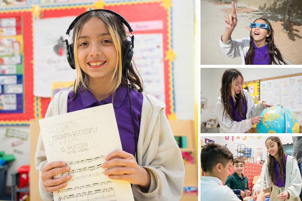 Congratulations to Tracey Kovach, a fifth grader at Loma Verde ES, for leading the Pledge of Allegiance at this month's board meeting. Tracy is exploring all her interests in #TeamSISD, starting with Destination Imagination. Read more: sisd.net/article/1557005