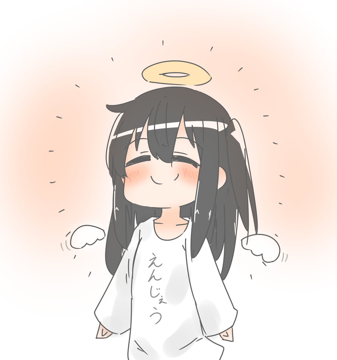 4-5年くらい前に作られたうちのオリキャラ天使ちゃん 