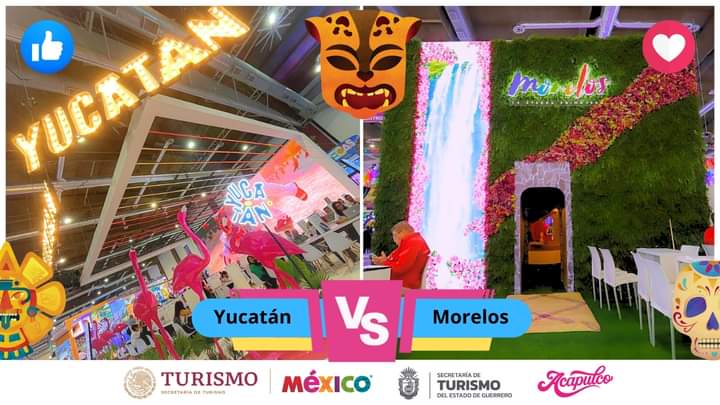 🎶La arena estaba de bote en bote, la gente loca de la emoción🎶 💥 Hoy también tenemos el enfrentamiento directo entre #Morelos (❤) y #Yucatán (👍). ¿Cuál de estos dos stands fue tu favorito? 😍 No olvides votar en facebook.com/share/p/MKRBfM…