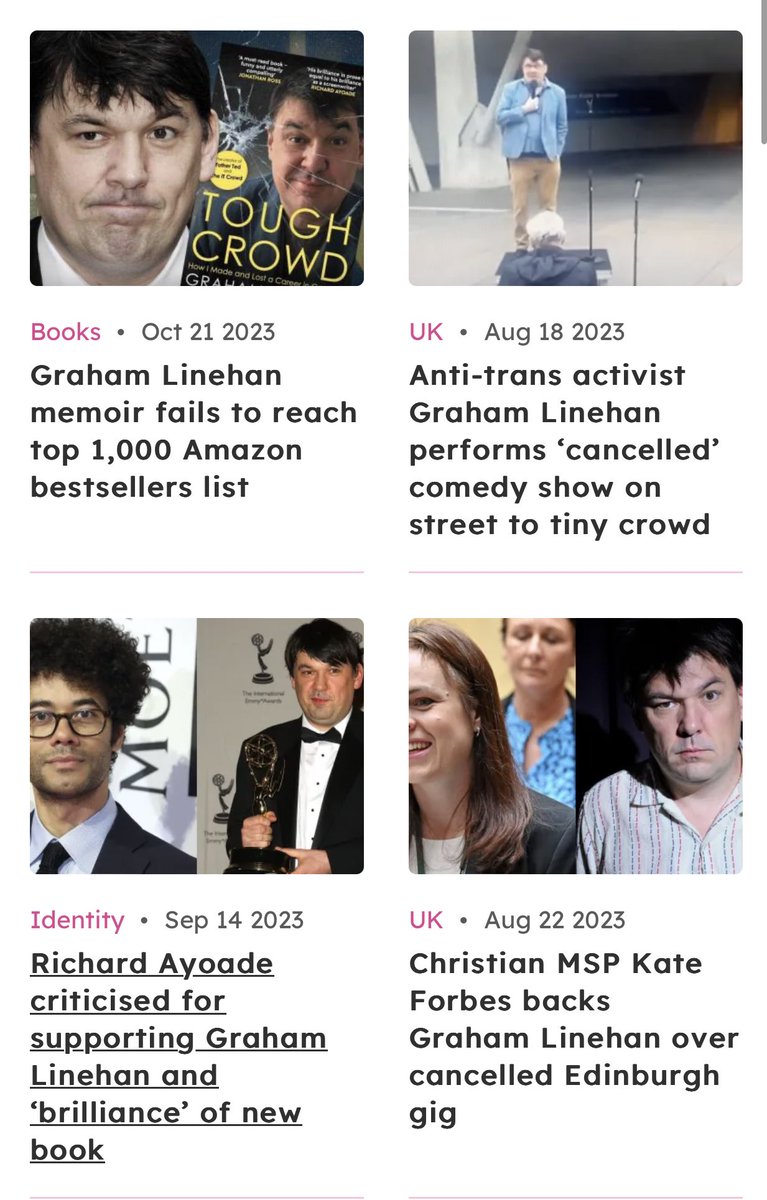 NEW: Penis News Managing Editor @NicKeaney leaves @PinkNews after just one year. Keaney has overseen numerous hit pieces on @jk_rowling @Glinner while pushing the “trans child” & “gender affirming care” narrative. How many articles on the dangers of castrating children? None.