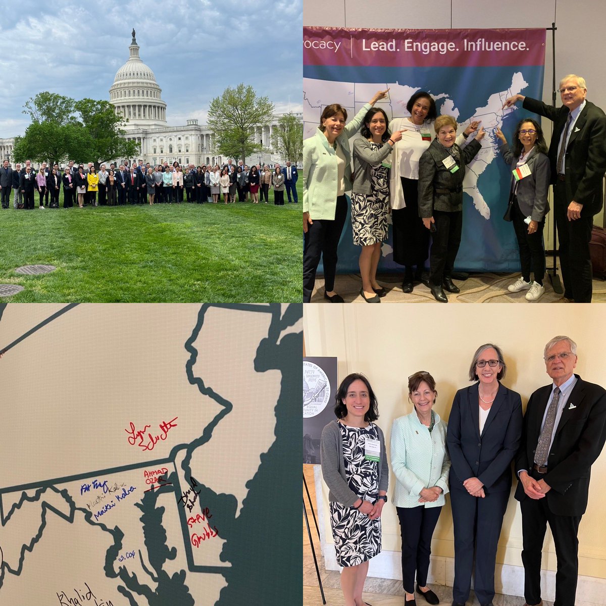 Scenes from #ASCOAdvocacySummit where we’re urging Congress to help end #drugshortages, support robust federal research funding, and expand telehealth. Inspired by the unwavering dedication of our advocates. Add your voice using the @ASCO ACT Network: ASCO.org/ACTnetwork