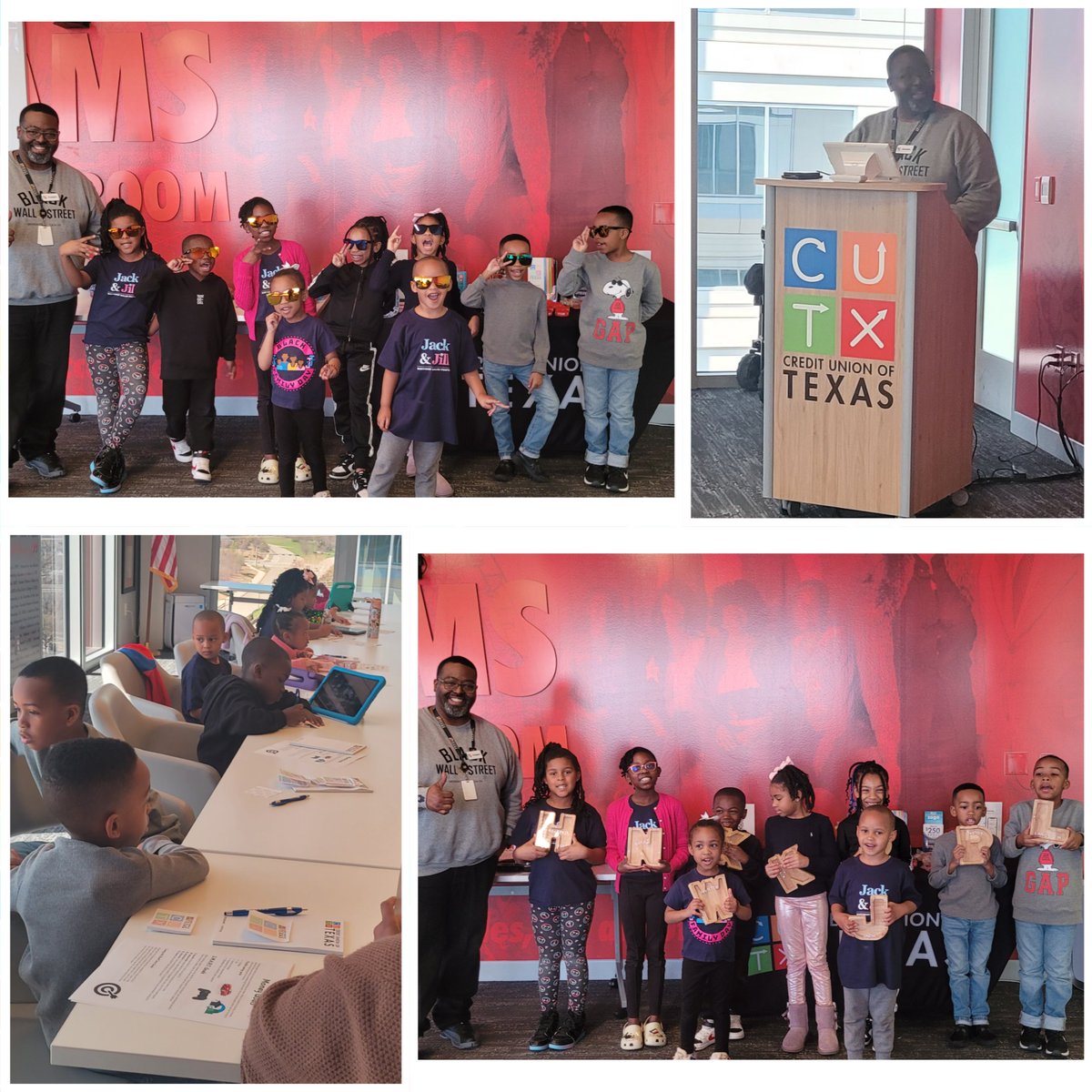 Last month, our littlest Jacks & Jills had fun getting introduced to the basics of saving, spending, & sharing with the Credit Union of Texas. We sparked their curiosity & creativity... hopefully setting them on the path to financial success! Program Thrust:FinancialLiteracy