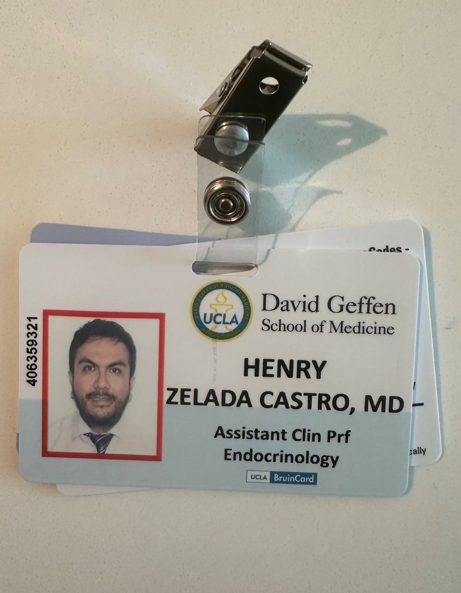 HenryZelada2's tweet photo. New beginnings  💪🩺 🥼. A new life chapter in my favorite city in the country 🇺🇸. I’m official now 🙂. Happy to continue collaborating with the diabetes community for better clinical outcomes . #UCLA #diabetes #endocrinology #assistantprofessor  #endotwitter https://t.co/GRkIWyYvED