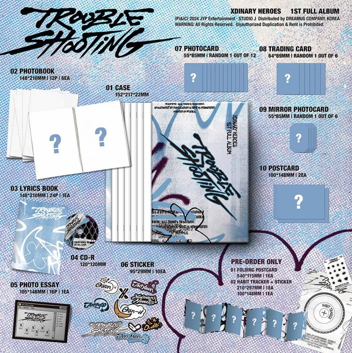 k_thxbye's tweet photo. WTS Troubleshooting Album (MMT) 
 
Album only: RM30  
MMT POB: RM35
Album + POB: RM60 
 
✅ prioritise diff version for set buyers, single album buyers on FCFS basis 
✅ excl local postage only 
✅ payment after albums have been secured 
 
DM to order/more details
#XdinaryHeroes https://t.co/fqGiZKCcKm