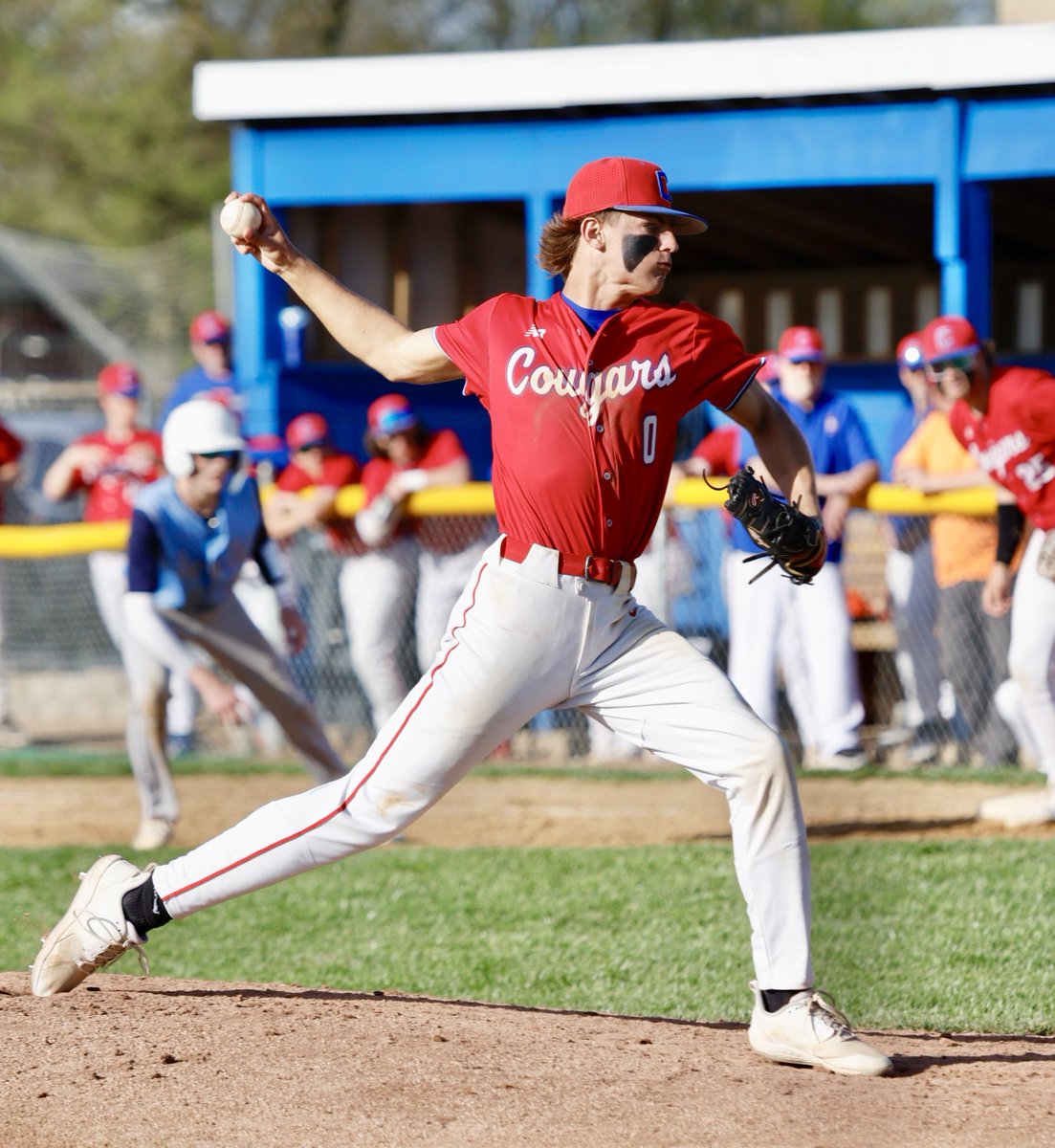 betsyO03's tweet photo. Cougars ⁦@Conner_Baseball⁩ sweep Rebels with a 10-1 win! ⁦@wichmann_aaron⁩ GOES YARD AGAIN!🔥⚾️ https://t.co/TQg19Ny0ij