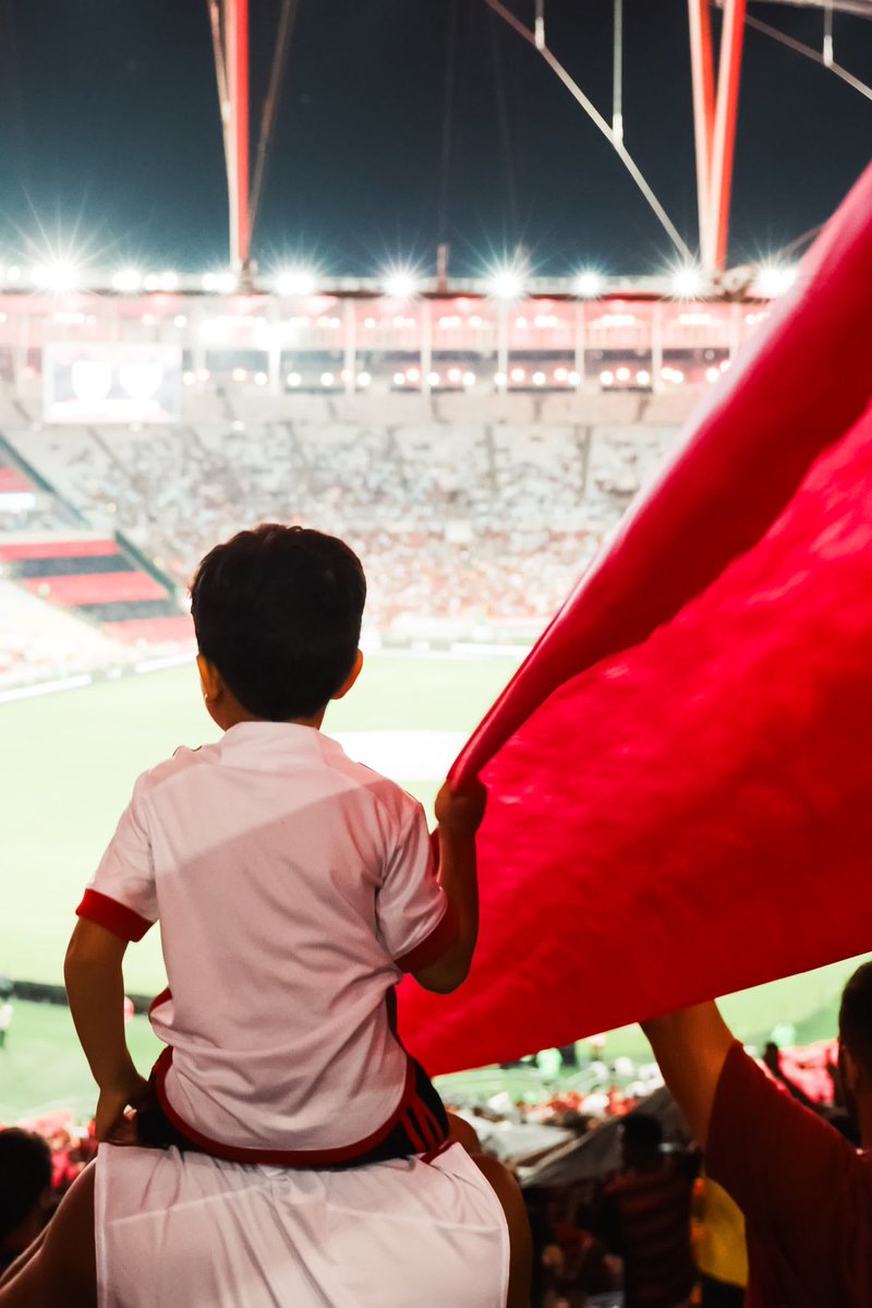 Maior herança! Esse amor por você, @Flamengo! ❤️ 📸 @LuizFrancaD