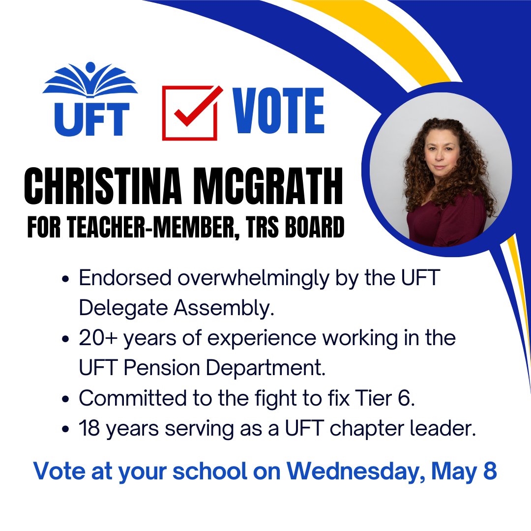 Don't forget to vote for Christina!!
#D9WeVote
#DelegateAssemblyApproved
#May8th
#ExperienceMatters