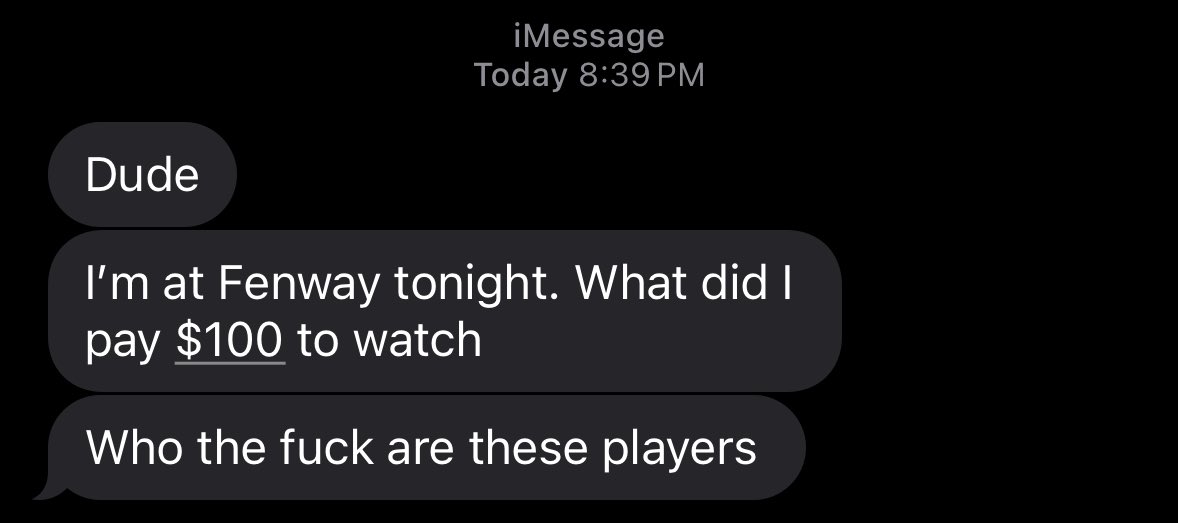 My friend just texted me this. What’s the problem? He doesn’t like seeing Pablo Reyes at third, David Hamilton at short and Willyer Abreu in the 4 hole???