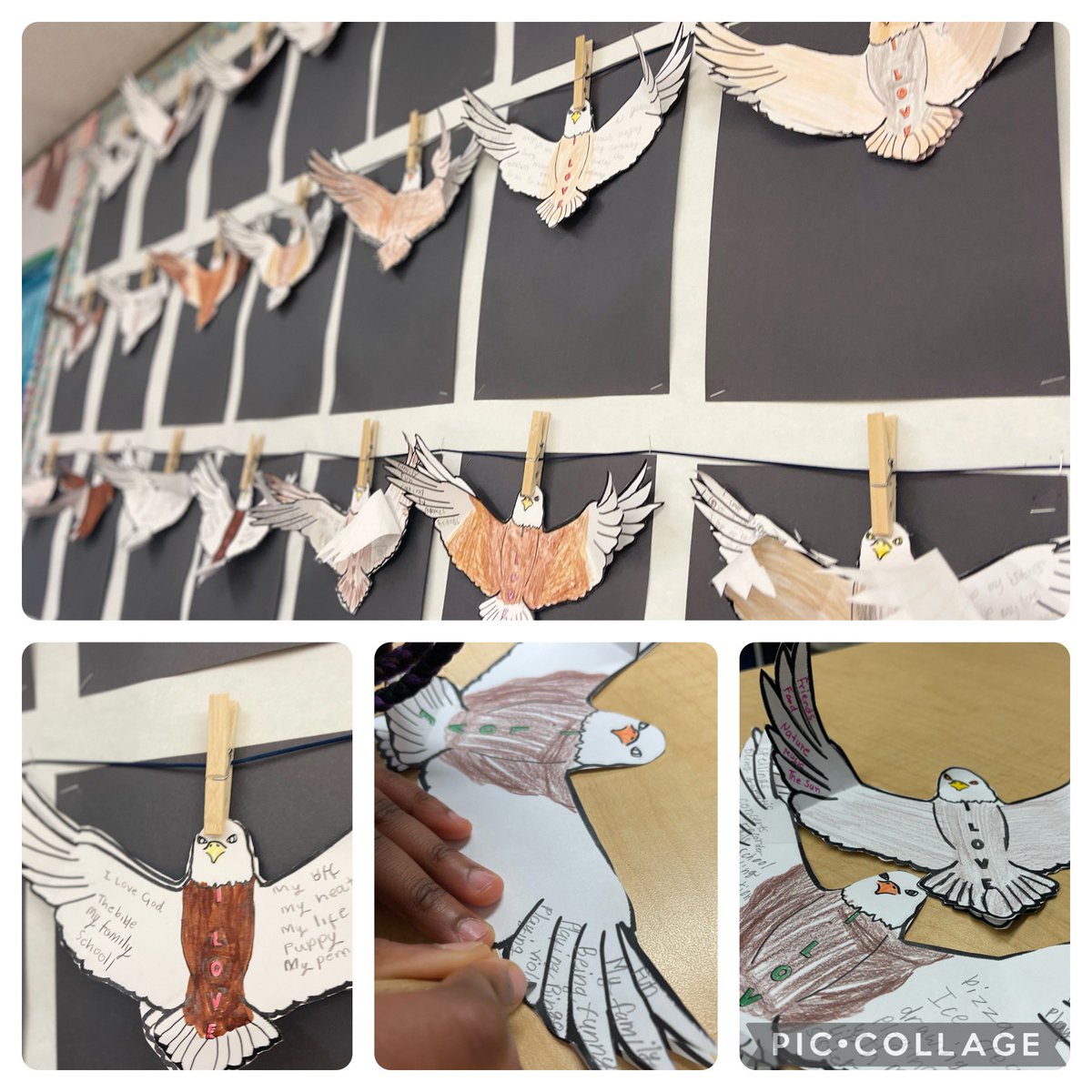 'Today, students delved into the profound teachings of Indigenous perspectives, focusing on Love symbolized by the majestic Eagle. It was a touching experience as they shared their thoughts on what Love truly means. @stgeorgeLRSD #EagleKnights❤️🦅 #IndigenousWisdom