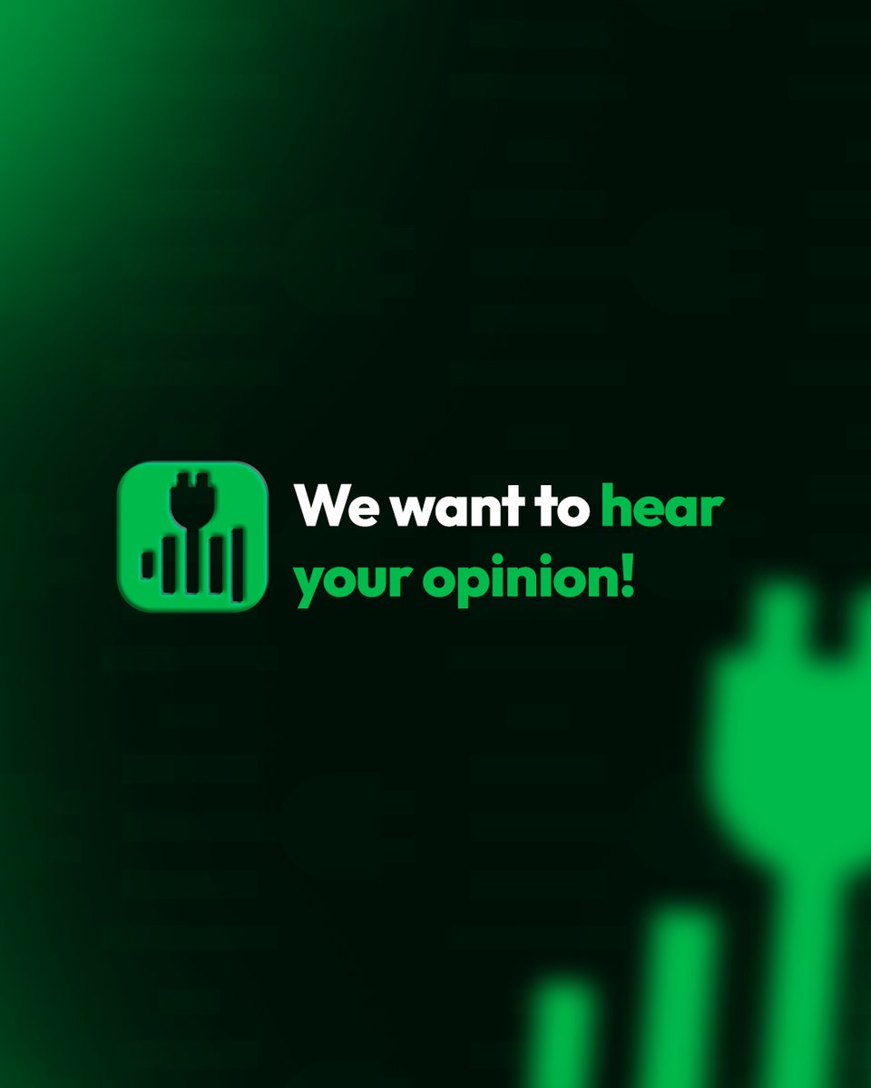 EV drivers and charging hosts, it's your time to shine! 🌟

Feedback is important for building a strong community, and we value your input. We encourage our users to voice their opinions! 💚☝️

Download the ChargEasy app today!

chargeasy.org

#zeroemissionsfuture