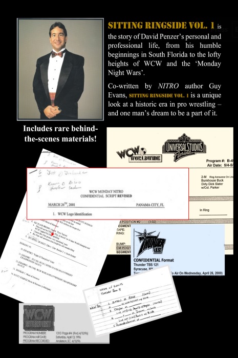 So it's finally time to read about my crazy journey in the wrestling biz w/great stories and 100's of pages of rare WCW formats & internal memos including the LAST MONDAY NITRO format! Co-written w/ @WCWNitroBook's @guyevansbooks...go to davidpenzerbook.com to buy and RETWEET