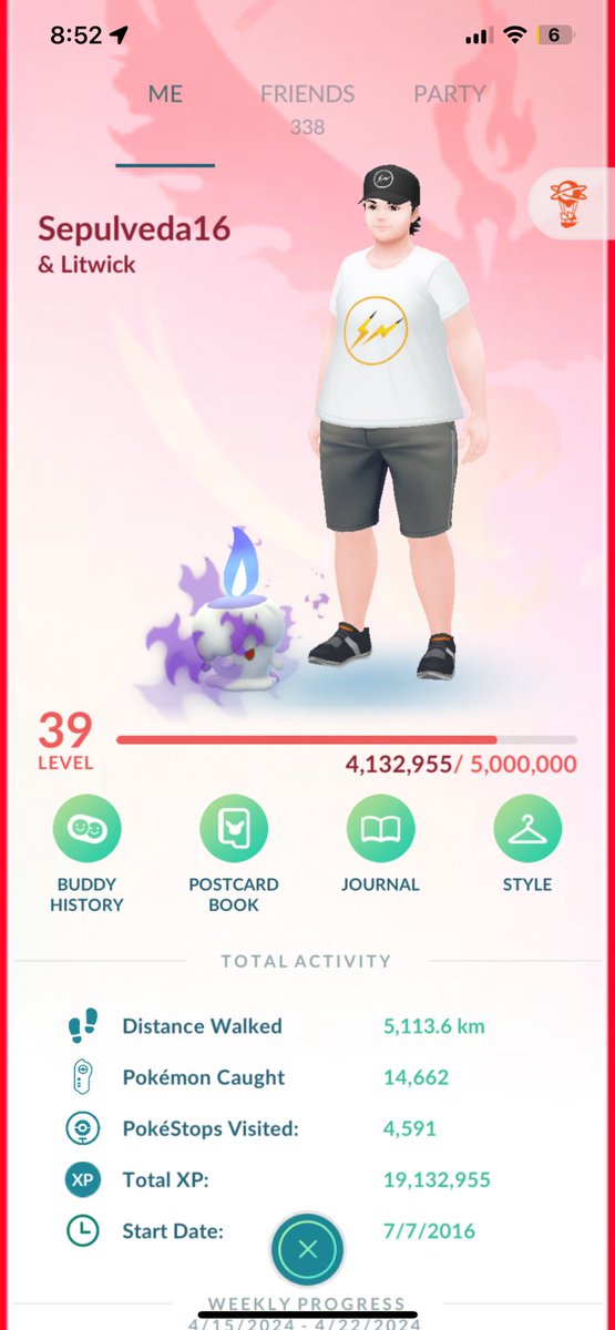 BOSepulveda's tweet photo. Ahora sí se parece a mí! #pokemonGO https://t.co/qo50p27b5B