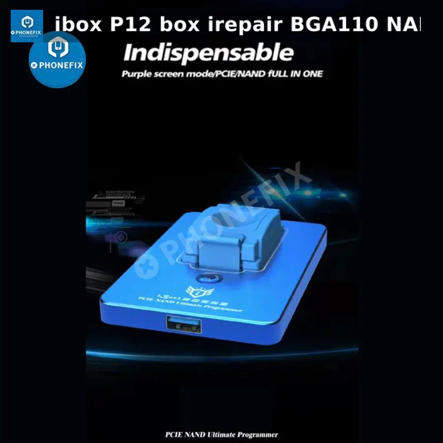 Check out this product 😍 ibox P12 box irepair BGA110 NAND Programmer DFU Purple Screen Tool 😍 
by PHONEFIX starting at $102.99. 
Shop now 👉👉 bit.ly/3w3DiQw