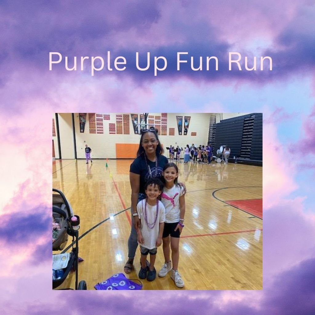 Purple Up Fun Run celebrating the Month of the Military Child.
#LESLions #PurpleUpFunRun #MonthoftheMilitaryChild