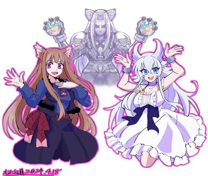 最近のケモ耳っ娘可愛いよね〜ん🥰 