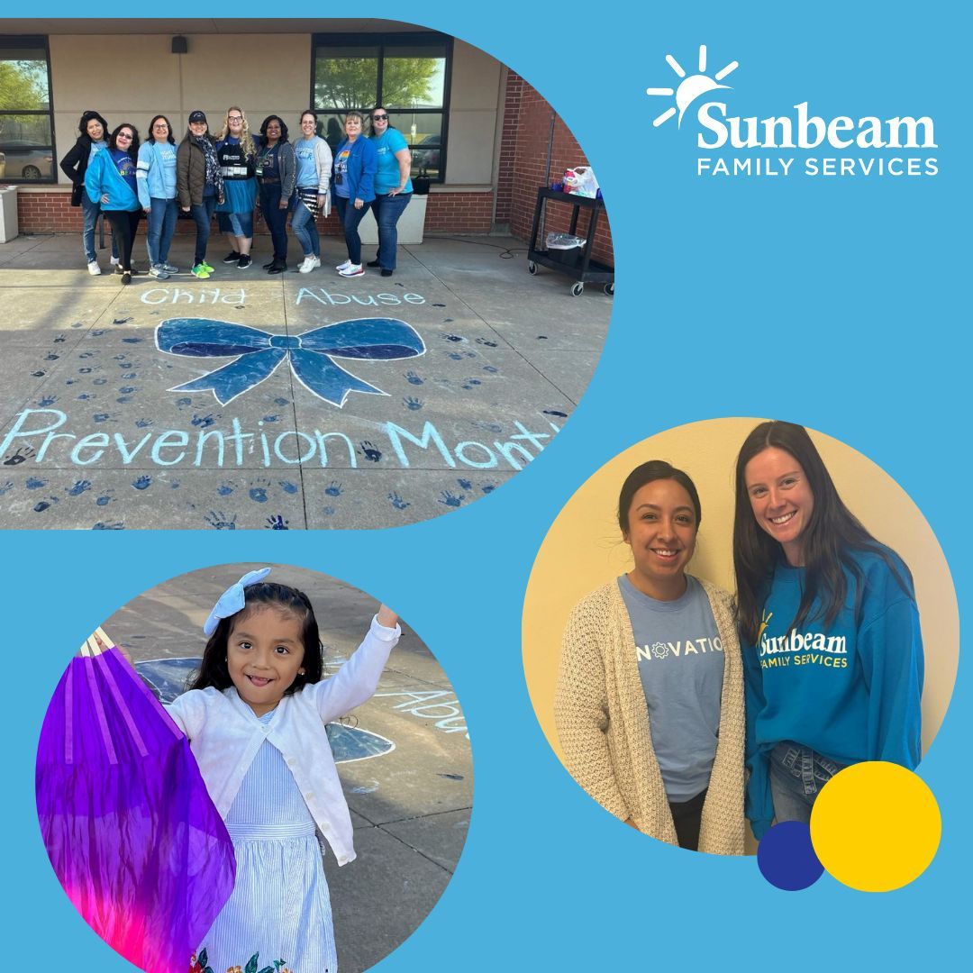 April is Child Abuse Prevention Month, a time to raise awareness and take action. At Sunbeam, we proudly wear blue, standing firm against child abuse and advocating for every child's safety. 💙