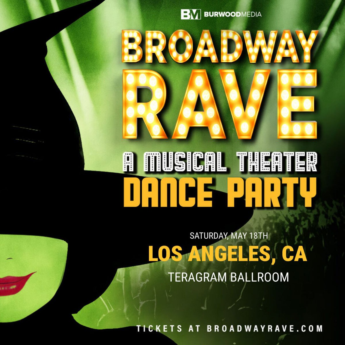 💚 Get ready to dance the night away at Broadway Rave - A Musical Theatre Dance Party at Teragram Ballroom on May 18th! 💃🎭 Tickets are available now! Grab yours and join us for a night of musical theater hits and non-stop fun! 🎶✨ #BroadwayRave #TeragramBallroom