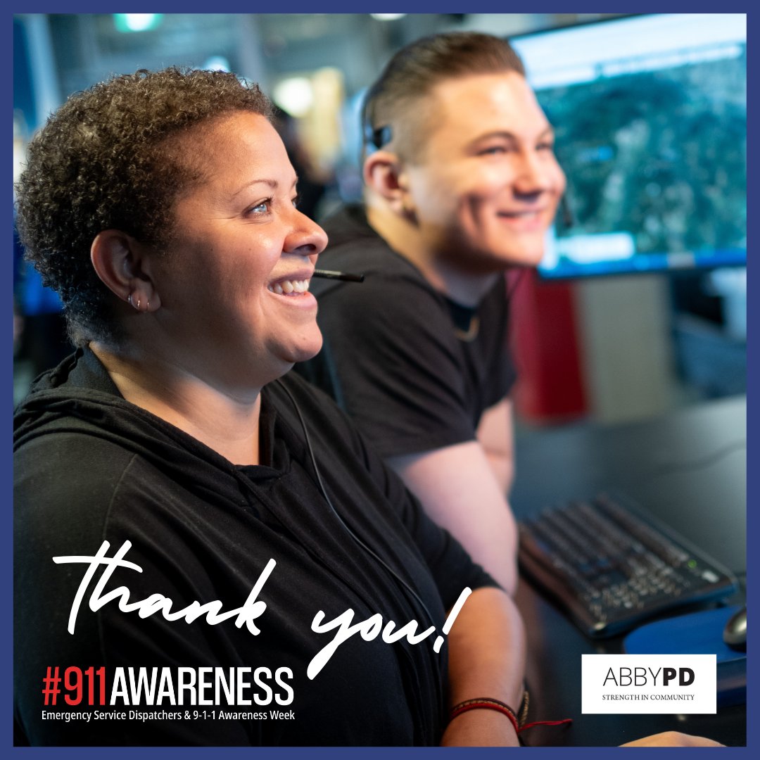 Together with @EComm911_info, we mark Emergency Service Dispatchers and 9-1-1 Awareness Week! Join us in recognizing E-Comm’s staff for their dedication to public safety and for serving B.C.’s communities.