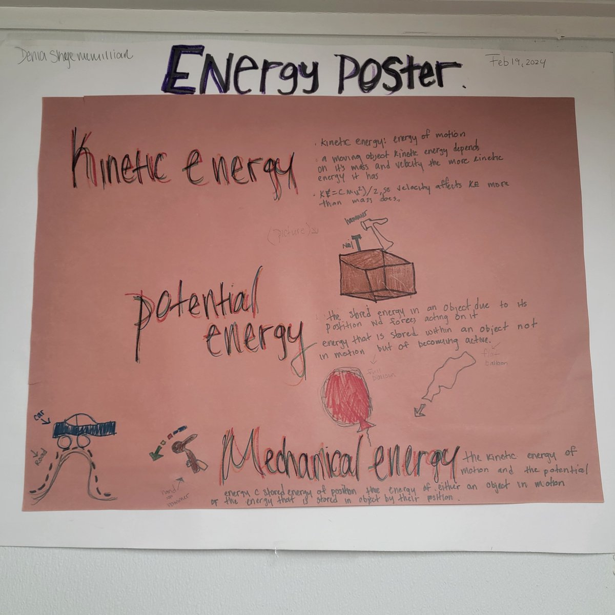 msms_bulldogs's tweet photo. 7th-grade students in Mr. Gamble's Science class created infographics to show what they learned about different types of energy.
Because #msmsistheplacetobe #talentedstudents #teacherwhoinspires #artsineducation #showwhatyouknow #wsfcsscience https://t.co/2eT6oBrh3v