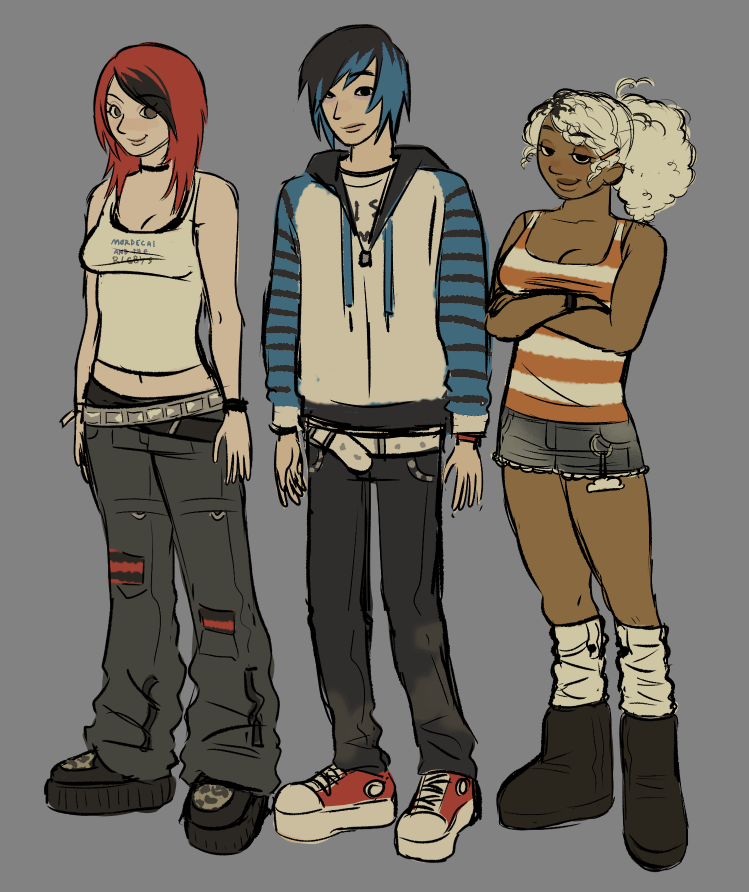 i put these 3 next to each other just for funsies