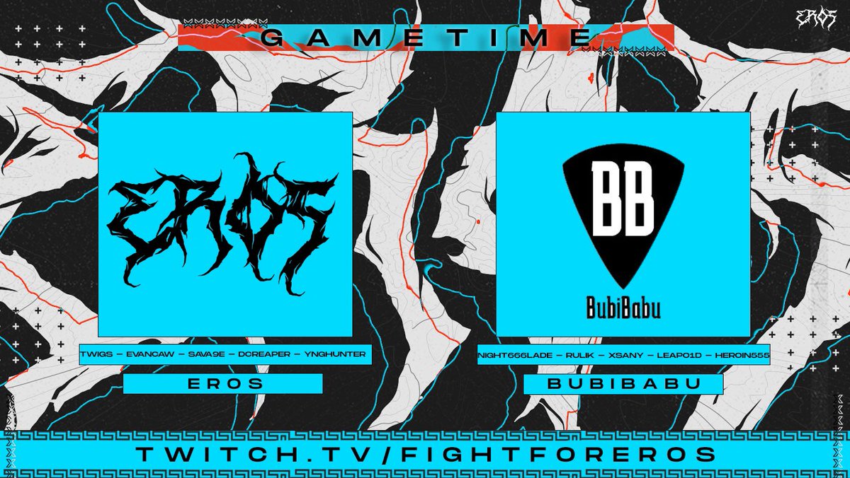 EROS VS BUBIBABU 

LIVE NOW!
Casted by <a href="/JTMythic/">John Timmermann</a> 
twitch.tv/FightForEros | #FightForEros