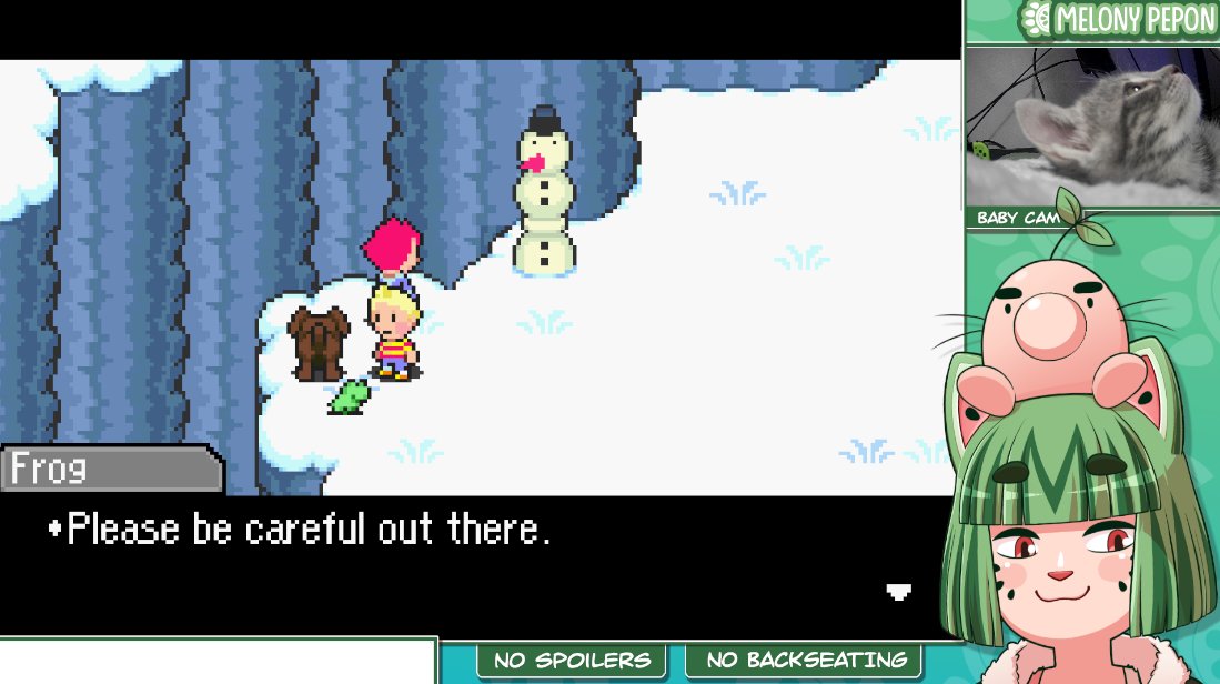 twitch.tv/melonypepon It's time for more Mother 3! We're in the snow place and That Song is playing! Come on in!!