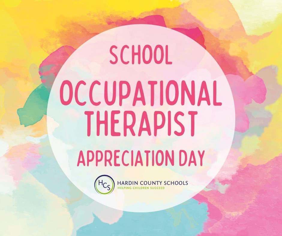 Hardin Sp Education (@hcs_specialed) on Twitter photo Thank you, thank you, thank you to our awesome OTs in <a href="/HardinCoSchools/">Hardin County Schools - Kentucky</a> #hcsbettertogether Thank you, thank you, thank you to our awesome OTs in <a href="/HardinCoSchools/">Hardin County Schools - Kentucky</a> #hcsbettertogether