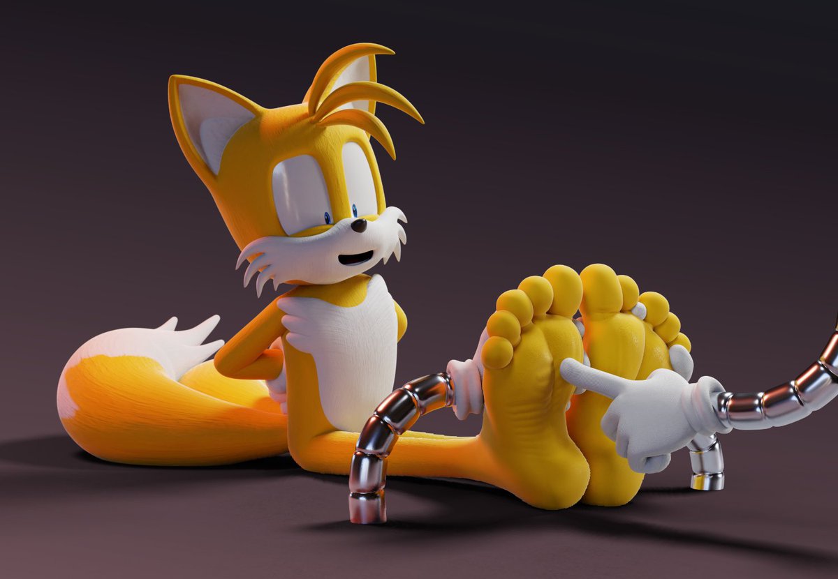 nostalgiaca's tweet photo. Tickle Tails 😂🤣

#TailsTheFox #Tails #MilesPrower #SonicTheHedeghog #Sonic #sonicfanart #fox #3dart #3dartwork #3D #feet #feetworshi̇p #foot #barefeet #barefoot #tickling #tickle #tickletorture #paws #furry https://t.co/1KYXGDnAEi
