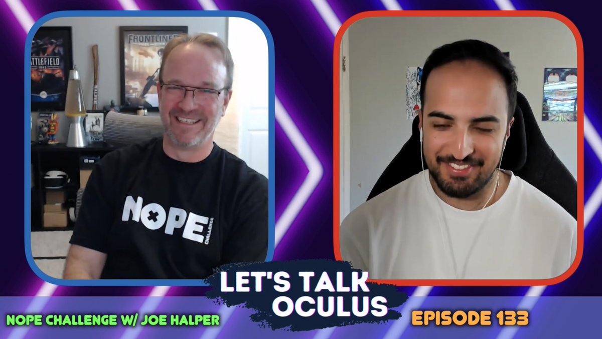 Creative Director <a href="/joehalper/">Joe Halper</a> speaks about all things NOPE CHALLENGE with <a href="/Playtest_VR/">Dan - Let’s Talk Oculus ᯅ</a> on the Let's Talk Oculus podcast:
youtu.be/90MY7JNODzA?si…