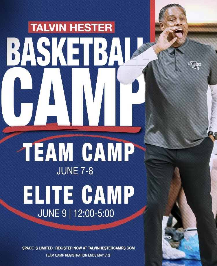 Thank you to @CoachMcGraw and Louisiana Tech University Men’s Basketball for the camp invite. @LATechHoops @CoachTHester