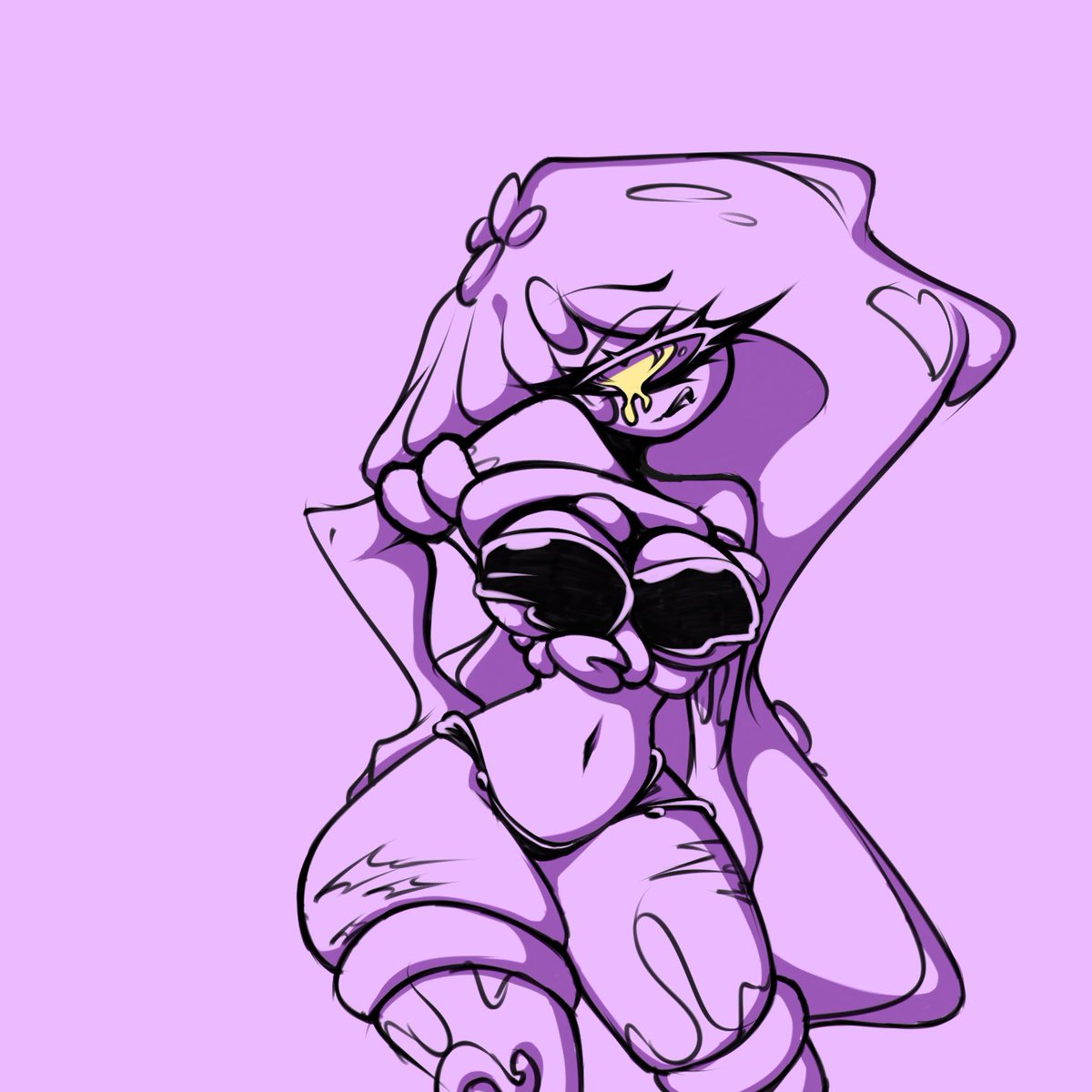 Been feelin’ a bit low so I did a quick Riot pinup.
