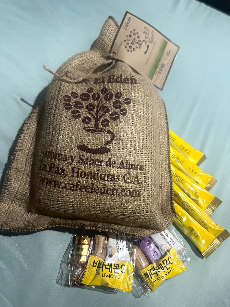 A mi traen regalitos de Honduras y Corea 🥰✨