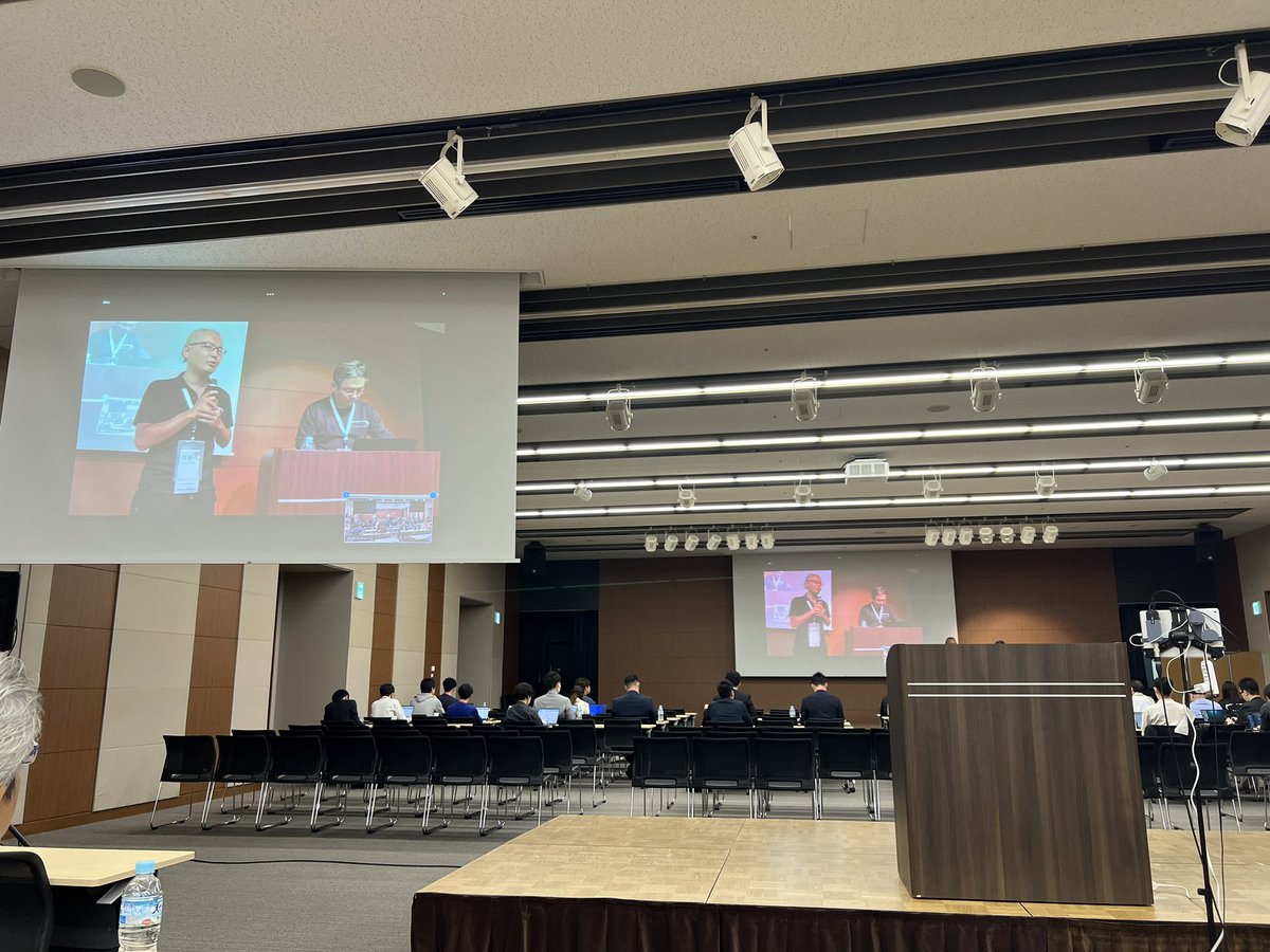 fujimicho's tweet image. Just started #HOLOCONF24 #AB1